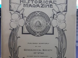 The Utah Genealogical and Historical Magazine: Vol. 5, No. 2, April, 1914 (1914)