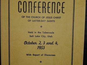 LDS General Conference: October 2, 3 and 4, 1953 (1953) — One Hundred Twenty-fourth Semi-Annual Conference of The Church of Jesus Christ of Latter-day Saints