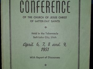 LDS General Conference Report: April 6, 7, 8 and 9, 1951 (1951)
