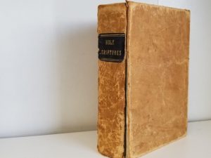 1901 — Holy Scriptures — [Inspired Version of the Bible] — Joseph Smith Translation — Leather Binding