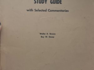 1967 ~ Walter D. Bowen, Roy W. Doxey ~ Doctrine and Covenants Study Guide with Selected Commentaries