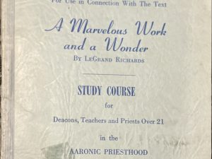 1953 ~ Quorum Advisers’ Supplement ~ William E. Berrett