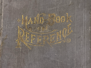 1884 ~ A Hand-Book of Reference to the History, Chronology, Religion and Country of The Latter-Day Saints