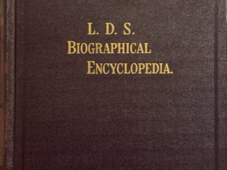 1936 ~ L. D. S. Biographical Encyclopedia ~ Vol. 4 only