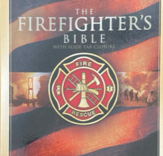 The Firefighters Bible ~ with Slide-Tab Closure ~ Holman Christian Standard Bible