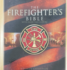 The Firefighters Bible ~ with Slide-Tab Closure ~ Holman Christian Standard Bible