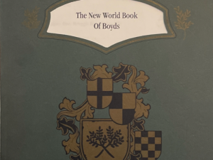 The New World Book of Boyds
