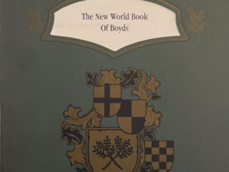 The New World Book of Boyds