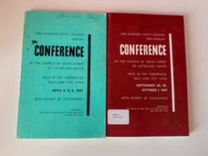 1967- 2 Conference books (Books in Description)