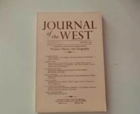 1968- Journal of the West Vol. VII No.2 April 1968