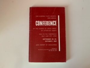 1967-One Hundred Thirty-Seventh Annual Conference September 29,30 and October 1 1967