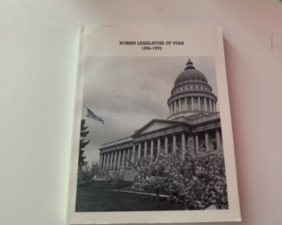 1993- Women Legislators of Utah 1896-1993