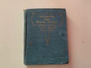 1910- Information from Mining Science- The Mining Science Publication Company