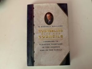 1997- Counseling With our Councils- M. Russel  Ballard- Signed