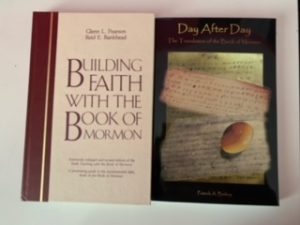 2 LDS books (Day After Day and Building Faith with the Book of Mormon)