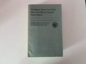 1959- The Square Buttes Coal Field Oliver and Mercer counties North Dakota-Geological Survey Bulletin