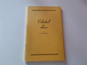1963 — Celestial Law — E. L. Schoenhals — Softbound