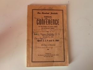 1945-One Hundred Thirtieth Annual Conference April 2,3,4 and 6  1960