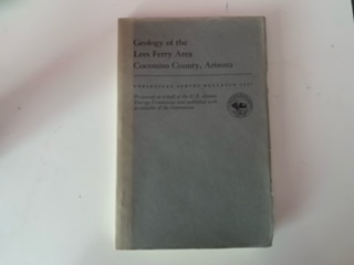 1963- Geology of the Lees Ferry Area Coconino County, Arizona