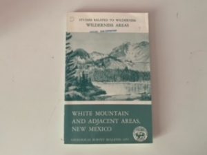 1979- White Mountain and Adjacent Areas, New Mexico- Geological Survey Bulletin
