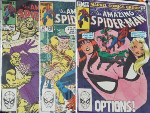 The Amazing Spiderman ~ #243, 246, 247
