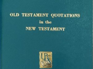 1961 ~ Robert G. Bratcher ~ Old Testament Quotations in the New Testament