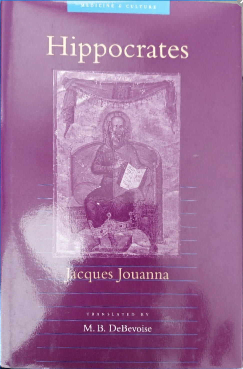 1999 ~ Jacques Jouanna ~ Hippocrates