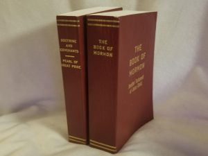 1986 — Small Softbound Set — Book of Mormon / D&C and Pearl of Great Price