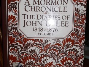 A Mormon Chronicle: The Diaries of John D. Lee: 1848-1876: Vol. 1 (Ex-Library) (1983) ~ Edited and Annotated by Robert Glass Cleland