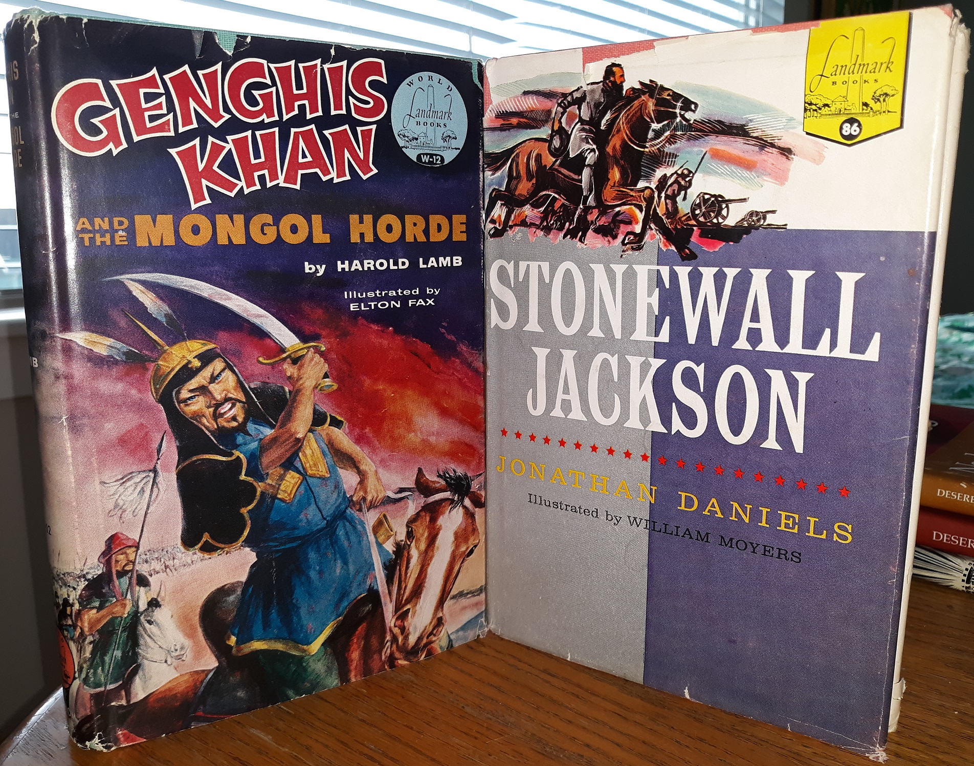 2 Books by Landmark Books (See Details)