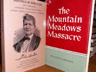 2 Books on the Mountain Meadows Massacre (See Details)