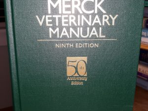 The Merck Veterinary Manual (Ninth Edition) (2005) ~ Edited by Cynthia M. Kahn, B.A., M.A., and Scott Line, D.V.M, Ph.D., Dipl. A.C.V.B.