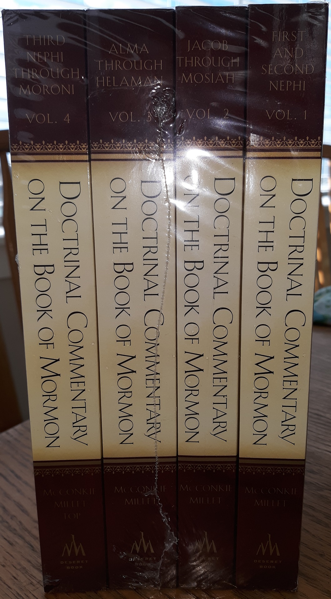 Doctrinal Commentary on the Book of Mormon 4 Vol. Set ~ by Joseph Fielding McConkie, and Robert L. Millet