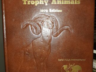 Record Book of Trophy Animals (1978 Edition) (1978, Leather)