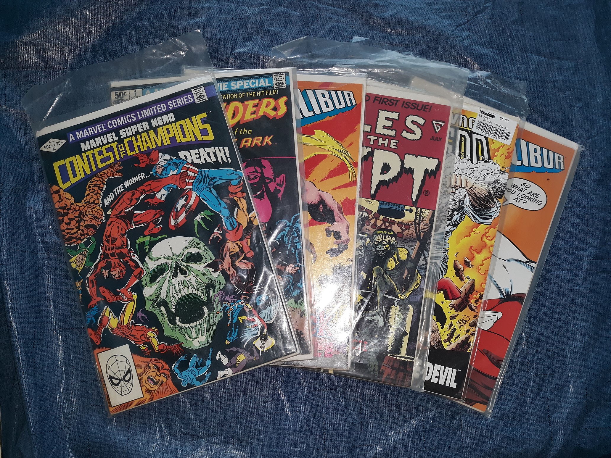 Bundle of 6 Assorted Comic Books