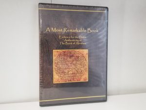 A Most Remarkable Book – Evidence for the Divine Authenticity of The Book of Abraham — DVD — New in Plastic!
