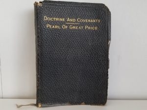 1922 — Rare Double Combination — Bendable Leather Binding — Doctrine & Covenants / Pearl of Great Price
