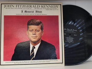 Vinyl Record — John Fitzgerald Kennedy – A Memorial Album