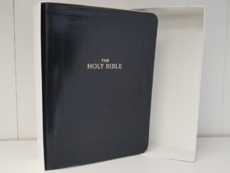 2017 — The  Holy Bible — Black Leather — In Box! — Church Employee Christmas Gift Edition