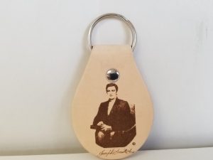 Joseph Smith Key Chain — Leather