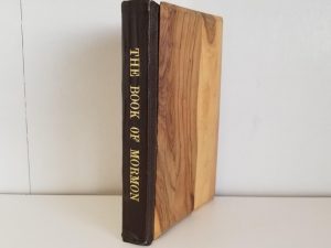 1976 — Book of Mormon — Unique Wood Board Binding
