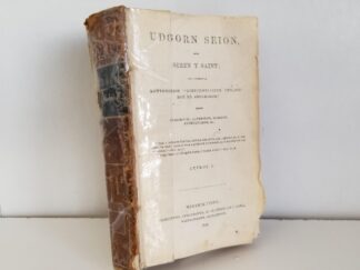 1849-1850 --- Udgorn Seion Neu Seren Y Saint --- John Davis --- Zion's Trumpet in Welsh --- Vols 1 & 2 Bound Together