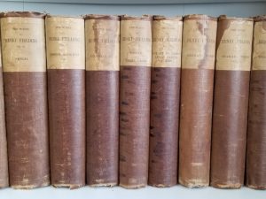 #120 of 250 — Works of Henry Fielding Partial Set — Vols 2-10 — [Missing Volume One]
