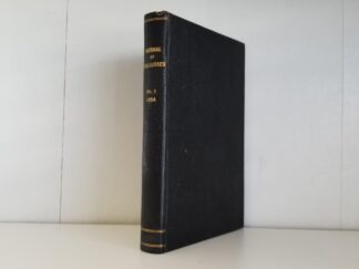 1854 --- Journal of Discourses --- Volume One --- Black Pebbled Leather Binding