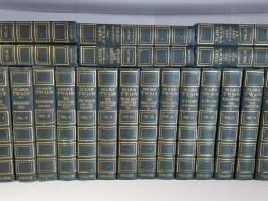 1920 — Writings of Mark Twain — Partial Set — Author’s National Edition — Missing Vols 4, 8, and 24