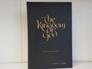 1962 — The Kingdom of God — Oscar W. McConkie Jr. — Signed by Apostle Delbert L. Stapley — [Name Engraved on Cover]