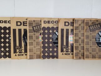 8 Vinyl Records~45 RPM~ Misc. Artists~ Decca
