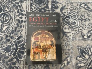 2001 ~ Ancient Records of Egypt ~ Vol 4 ~ James Henry Breasted