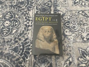 2001 ~ Ancient Records of Egypt ~ Vol 1 ~ James Henry Breasted