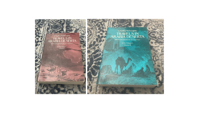 1979 ~ Charles M. Doughty ~ Travels in Arabia Deserta in Two Volume Set (Vo. 1 & 2)
